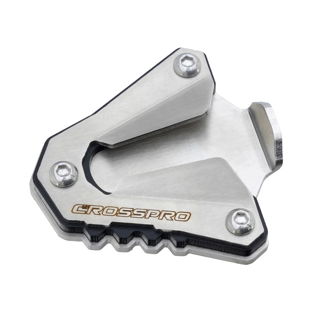 BASE CABALLETE LATERAL CROSSPRO BMW F900GS 25 PLATA / NEGRO T -