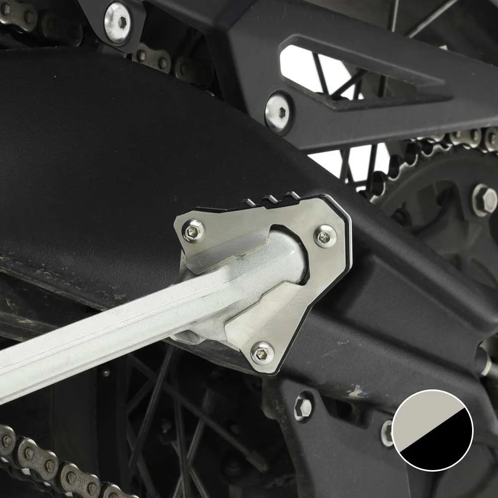 BASE CABALLETE LATERAL CROSSPRO TRIUMPH TIGER 900 GT / LOW / PRO 21-22 PLATA / NEGRO T -