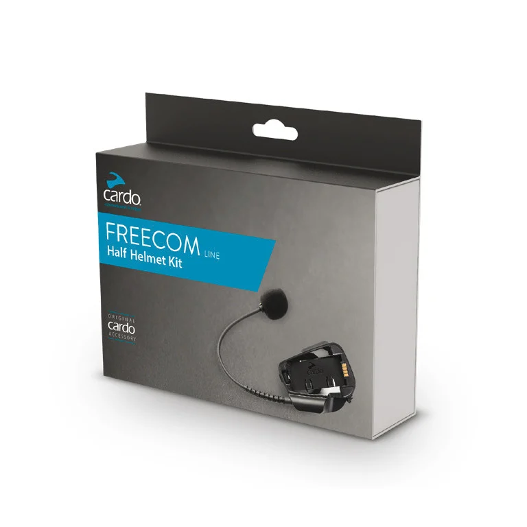 BASE DE AUDIO CON MICRO EXTERNO CARDO FREECOM / SPIRIT SERIES PARA CASCO JET -