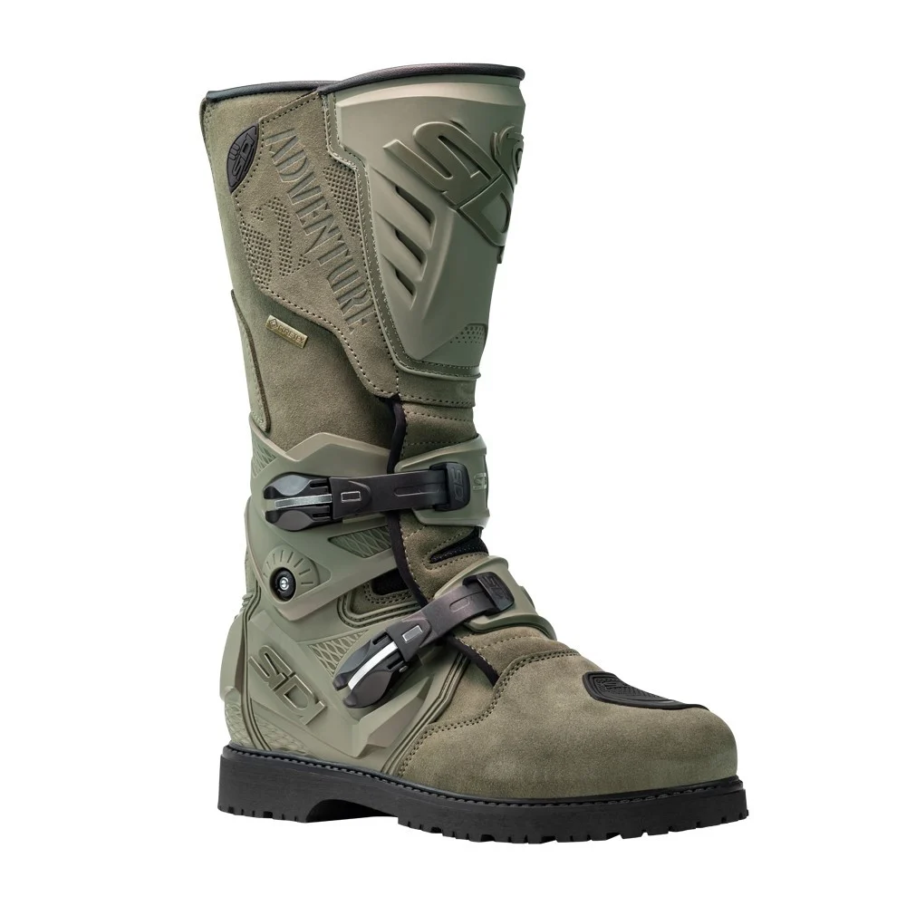 BOTAS SIDI ADVENTURE 2 GORE VERDE MILITAR -