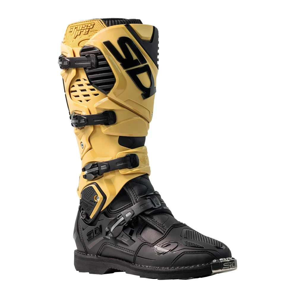 BOTAS SIDI CROSSFIRE 3 ORO / NEGRO -