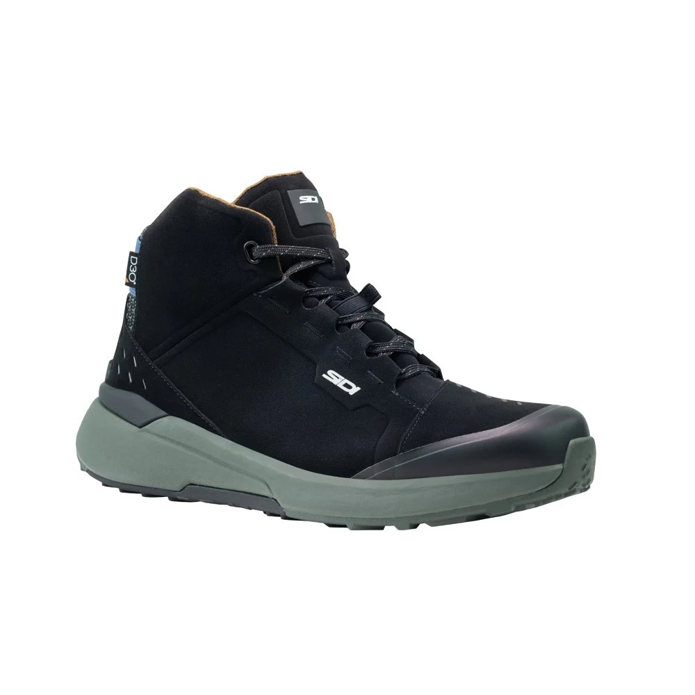 BOTAS SIDI NUCLEUS SUEDE WP NEGRO / VERDE -
