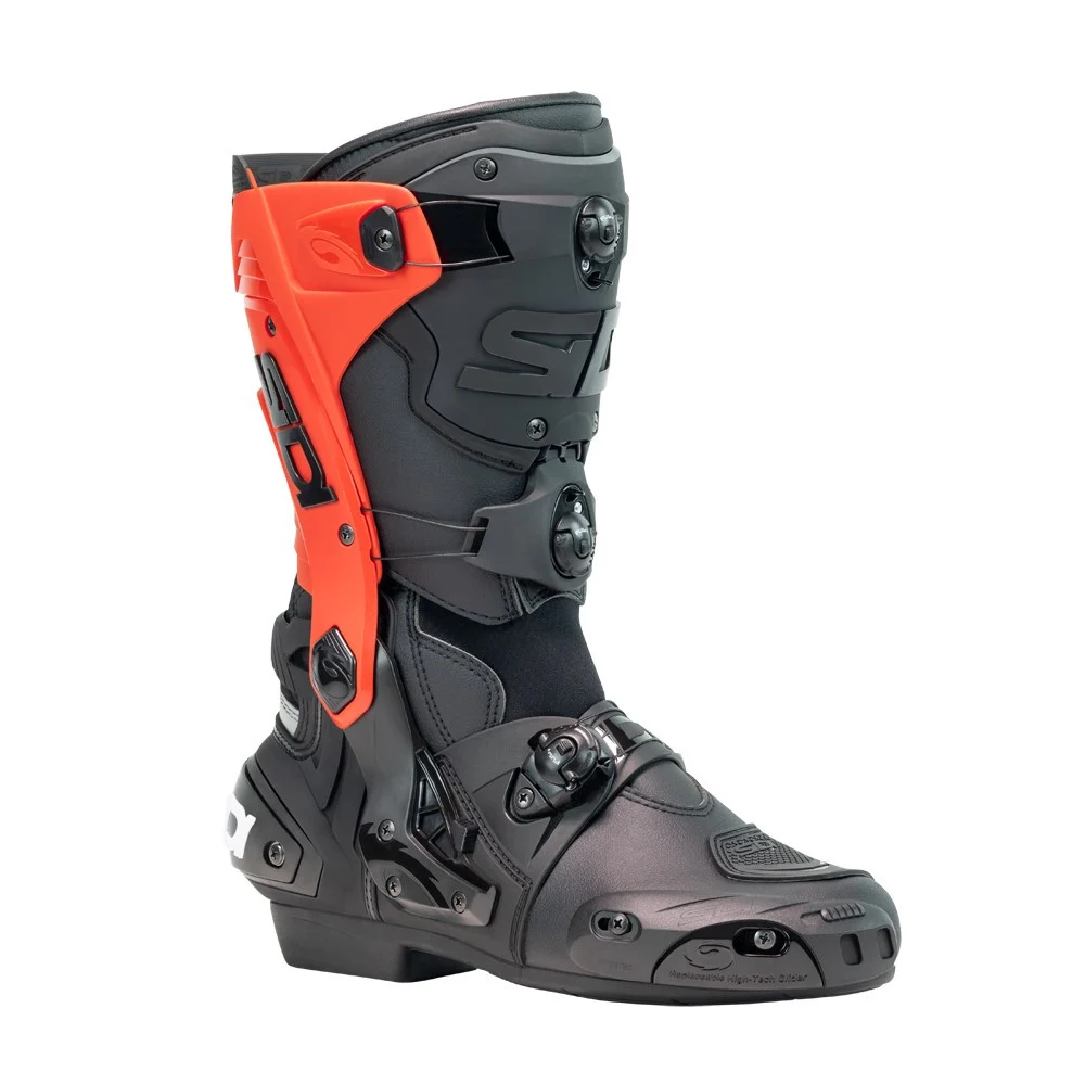 BOTAS SIDI REX NEGRO / ROJO -