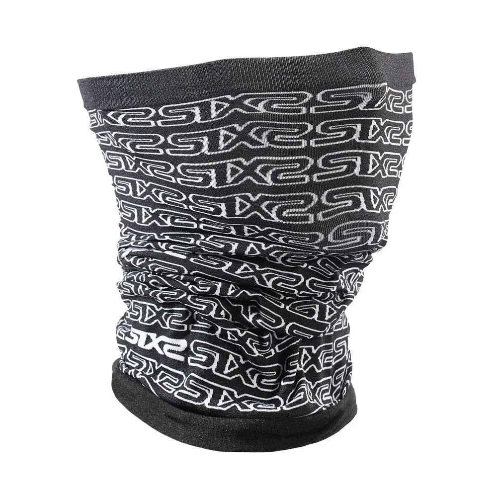 BRAGA DE CUELLO SIXS 4 SEASONS TBX V2 LOGO NEGRO / BLANCO -