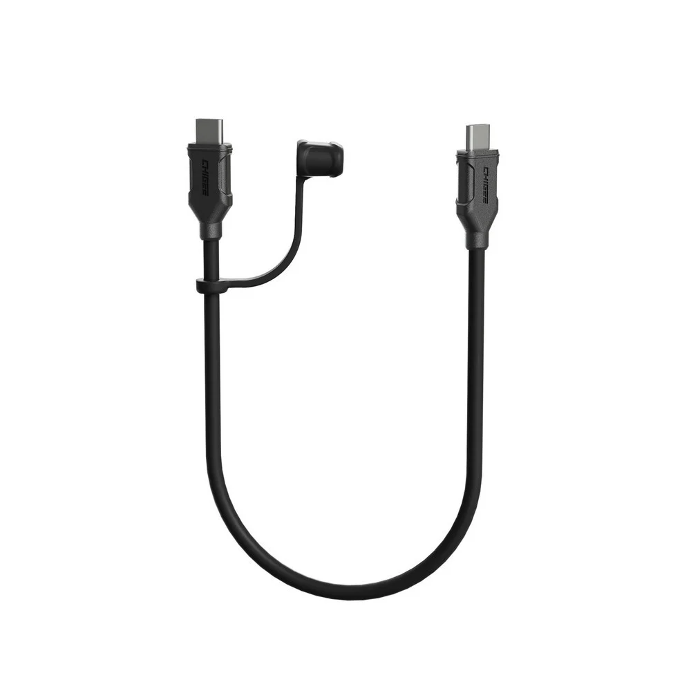 CABLE DE CARGA RAPIDA CHIGEE PARA SISTEMA DE CARGA TR100 / CG2 TIPO USB-C / USB-C -