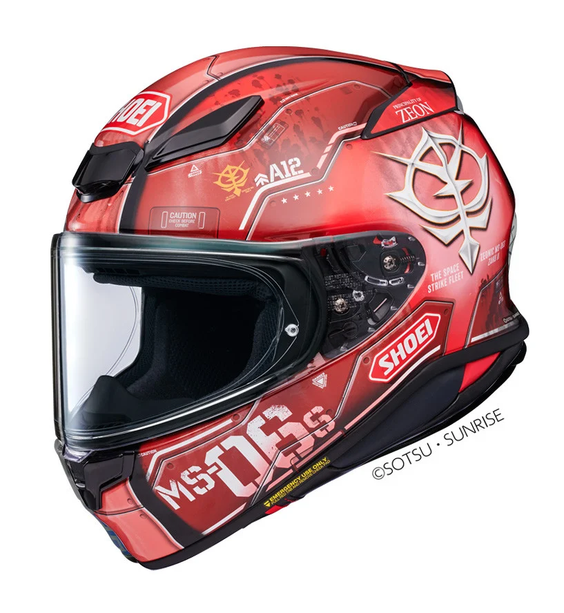 CASCO SHOEI NXR 2 CHARS ZAKU 2 TC1 -