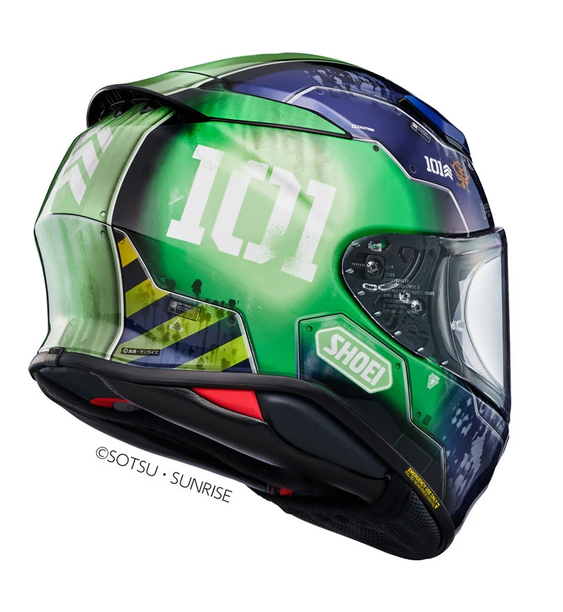 CASCO SHOEI NXR 2 MS-05 ZAKU 1 TC11 CASCO SHOEI NXR 2 MS-05 ZAKU 1 TC11 - Imagen 3