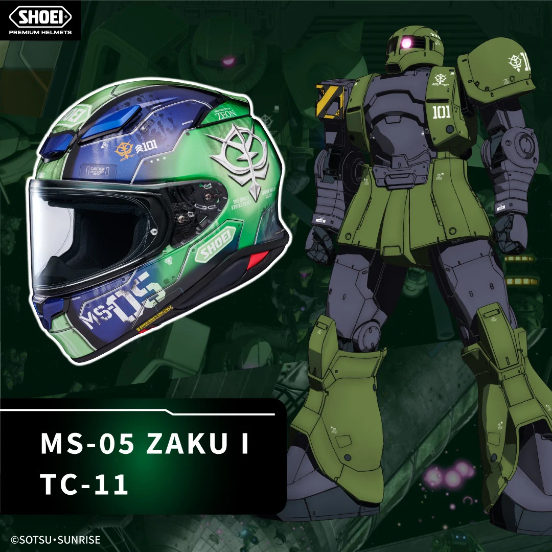 CASCO SHOEI NXR 2 MS-05 ZAKU 1 TC11 CASCO SHOEI NXR 2 MS-05 ZAKU 1 TC11 - Imagen 4