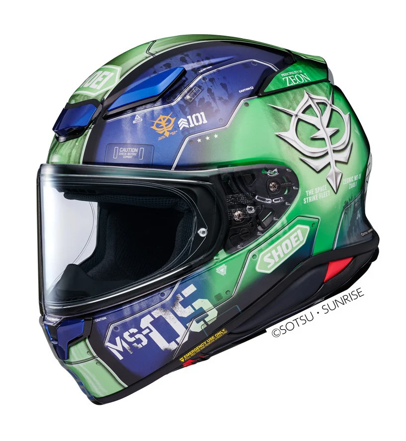 CASCO SHOEI NXR 2 MS-05 ZAKU 1 TC11 CASCO SHOEI NXR 2 MS-05 ZAKU 1 TC11 -