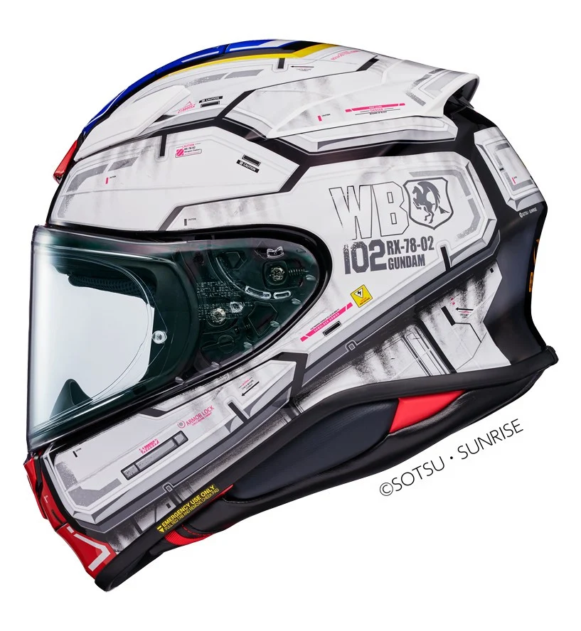 CASCO SHOEI NXR 2 GUNDAM TC10 CASCO SHOEI NXR 2 GUNDAM TC10 - Imagen 2