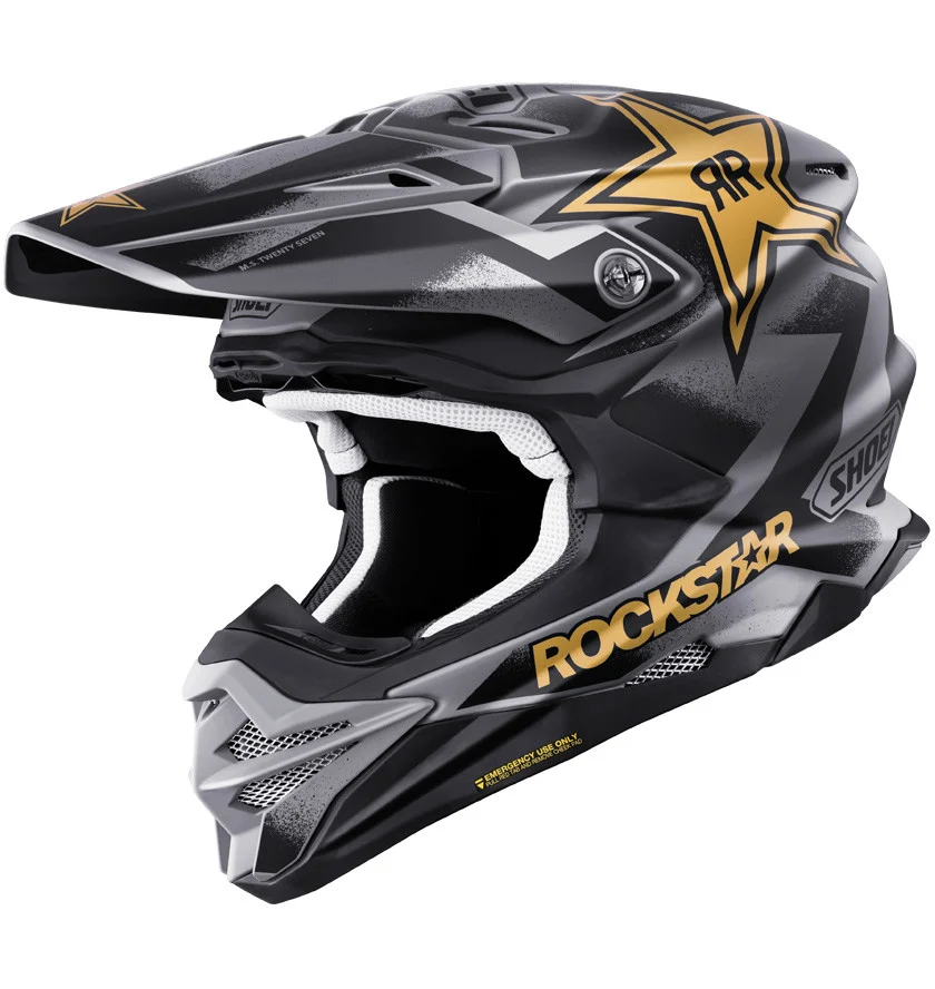 CASCO SHOEI VFX-WR 06 MALCOLM STEWART 27 TC5 -