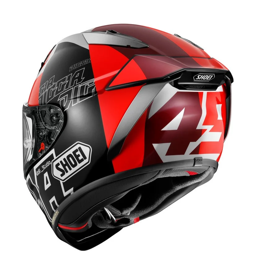 CASCO SHOEI X-SPR PRO DIGGIA 2 TC1 CASCO SHOEI X-SPR PRO DIGGIA 2 TC1 - Imagen 3