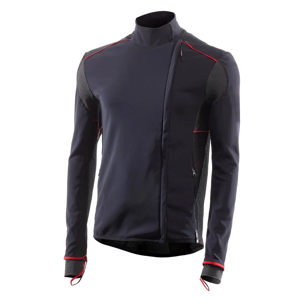 CHAQUETA INTERIOR SIXS WINTER TOURISM WTJ V3 NEGRO / ROJO -