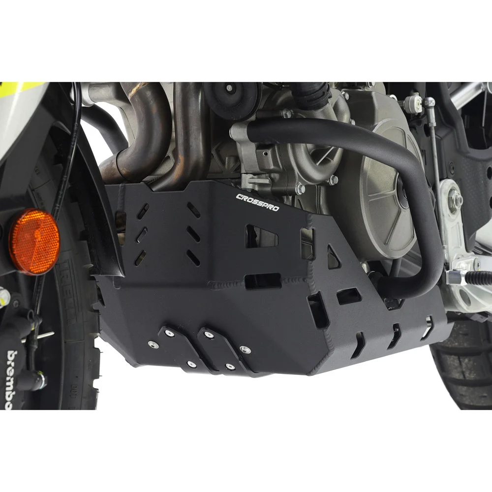 CUBRE CARTER CROSSPRO ALUMINIO APRILIA TUAREG 660 22-25 / RALLY 25 NEGRO T -