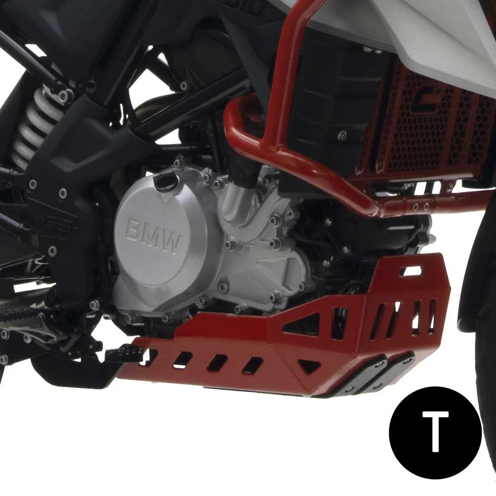 CUBRE CARTER CROSSPRO ALUMINIO BMW G310GS 16-23 NEGRO T -
