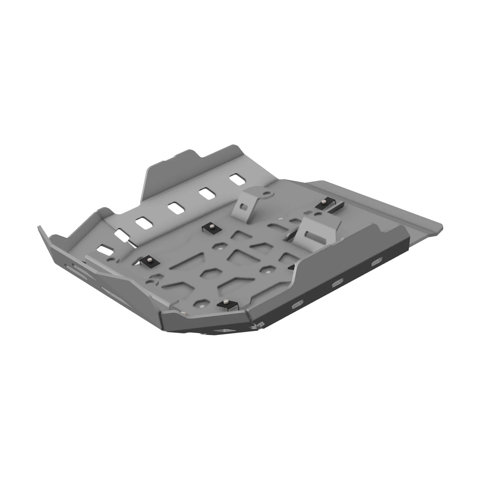 CUBRE CARTER CROSSPRO ALUMINIO BMW R1300GS ADVENTURE 25 PLATA -