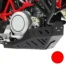 CUBRE CARTER CROSSPRO ALUMINIO GASGAS ES700 22-24 / HUSQ 701E 22-25 / KTM 690E R 19-25 ROJO - Plásticos y Protecciones