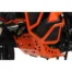 CUBRE CARTER CROSSPRO ALUMINIO KTM 1290 SUPER ADVENTURE R / S 21-25 NARANJA - Plásticos y Protecciones