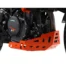 CUBRE CARTER CROSSPRO ALUMINIO KTM 250 ADVENTURE 21-22 / 390 ADVENTURE 20-22 NARANJA - Piezas y Accesorios Moto