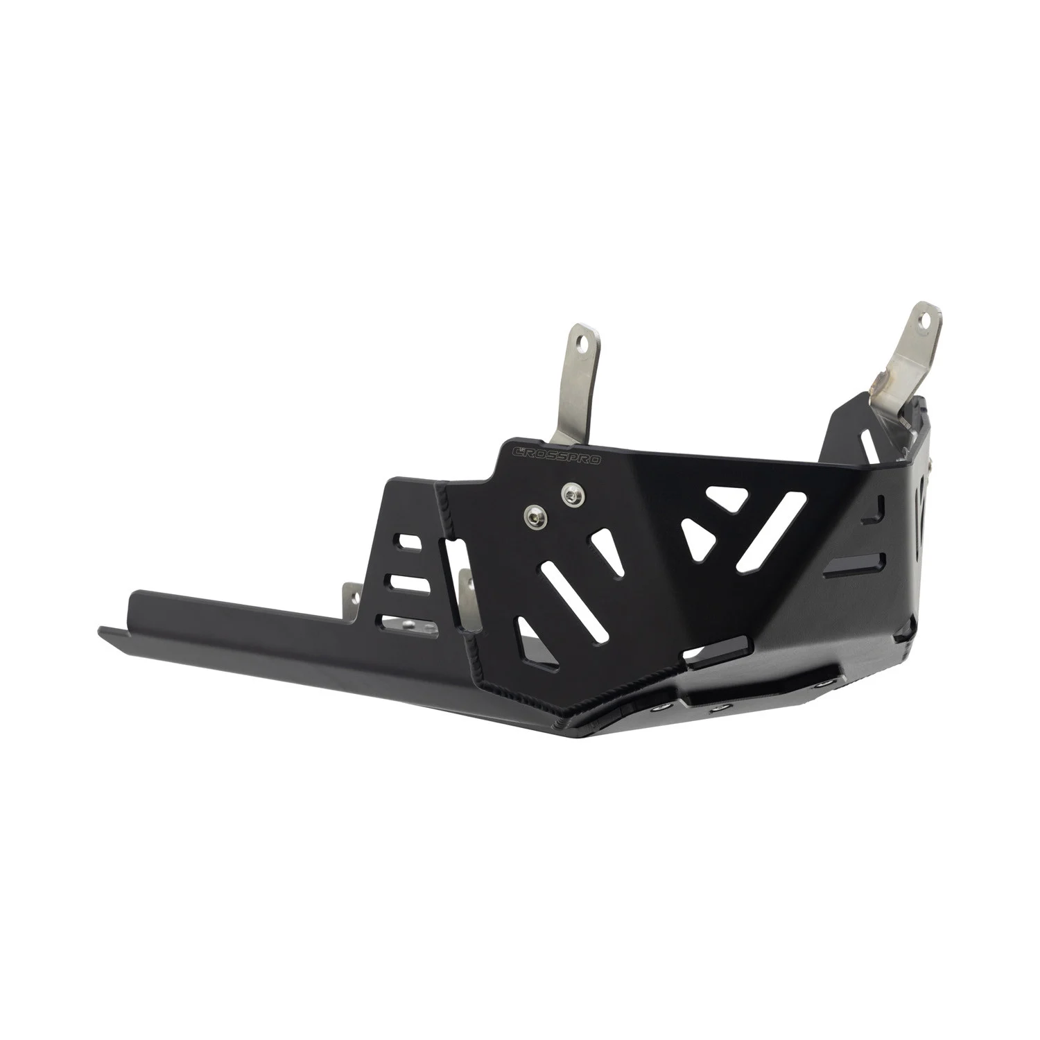 CUBRE CARTER CROSSPRO ALUMINIO KTM 390 ADVENTURE R / ADVENTURE X 25 NEGRO T -
