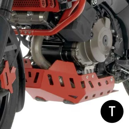 CUBRE CARTER CROSSPRO ALUMINIO SUZUKI DL1050 V-STROM 20-24 NEGRO T -