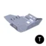 CUBRE CARTER CROSSPRO ALUMINIO TRIUMPH TIGER 800 11-14 / XC 11-16 / 800XCX / XR / XRX 15-16 NEGRO T - Plásticos y Protecciones