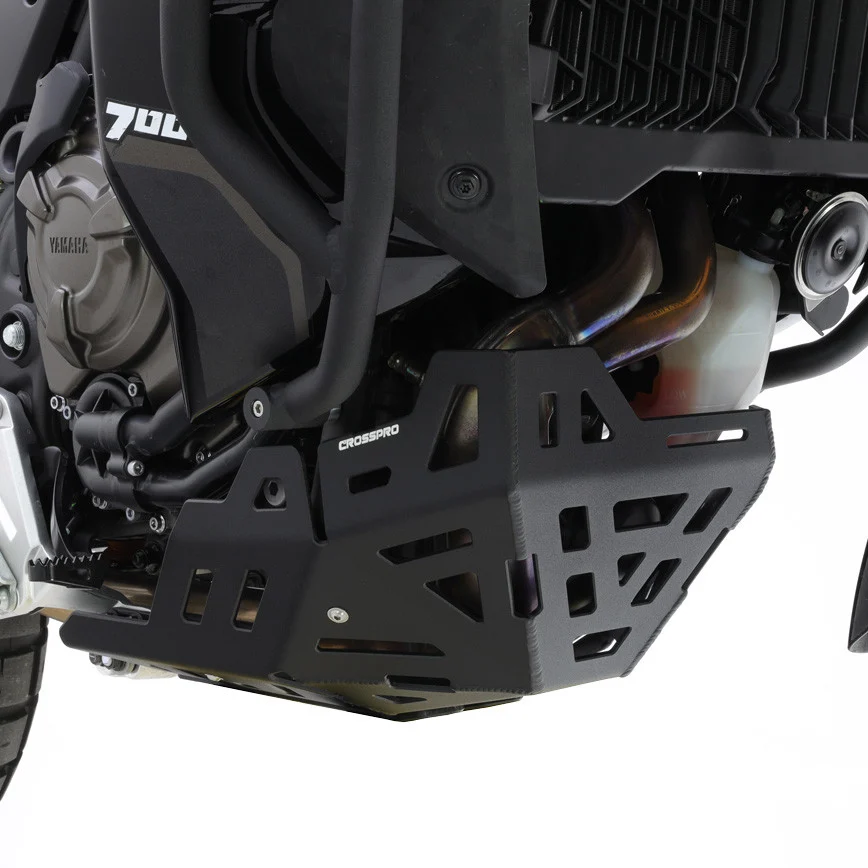 CUBRE CARTER CROSSPRO ALUMINIO YAMAHA TENERE 700 21-24 / RALLY 21-24 / WORLD RAID 22-24 NEGRO T -