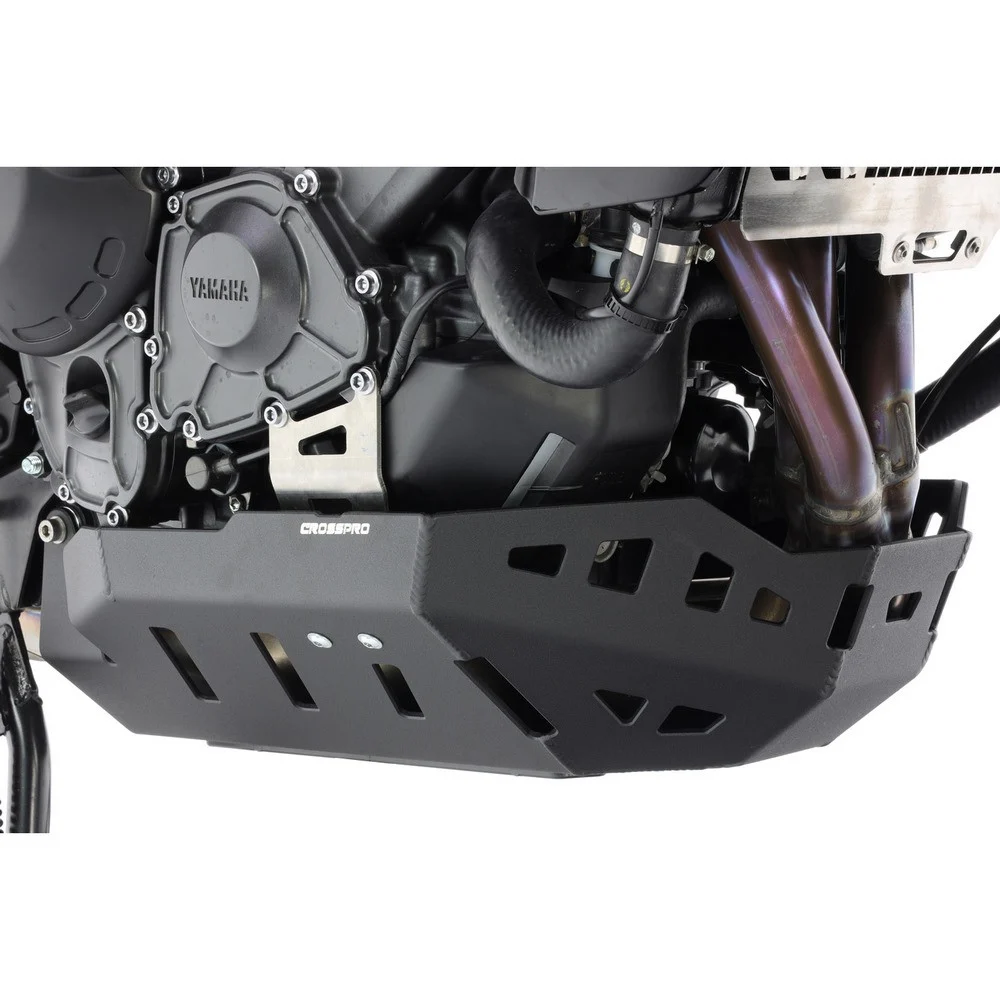 CUBRE CARTER CROSSPRO ALUMINIO YAMAHA TRACER 900 / GT 21-23 / 9 21-25 / GT 21-25 / GT+ 23-25 NEGRO T -