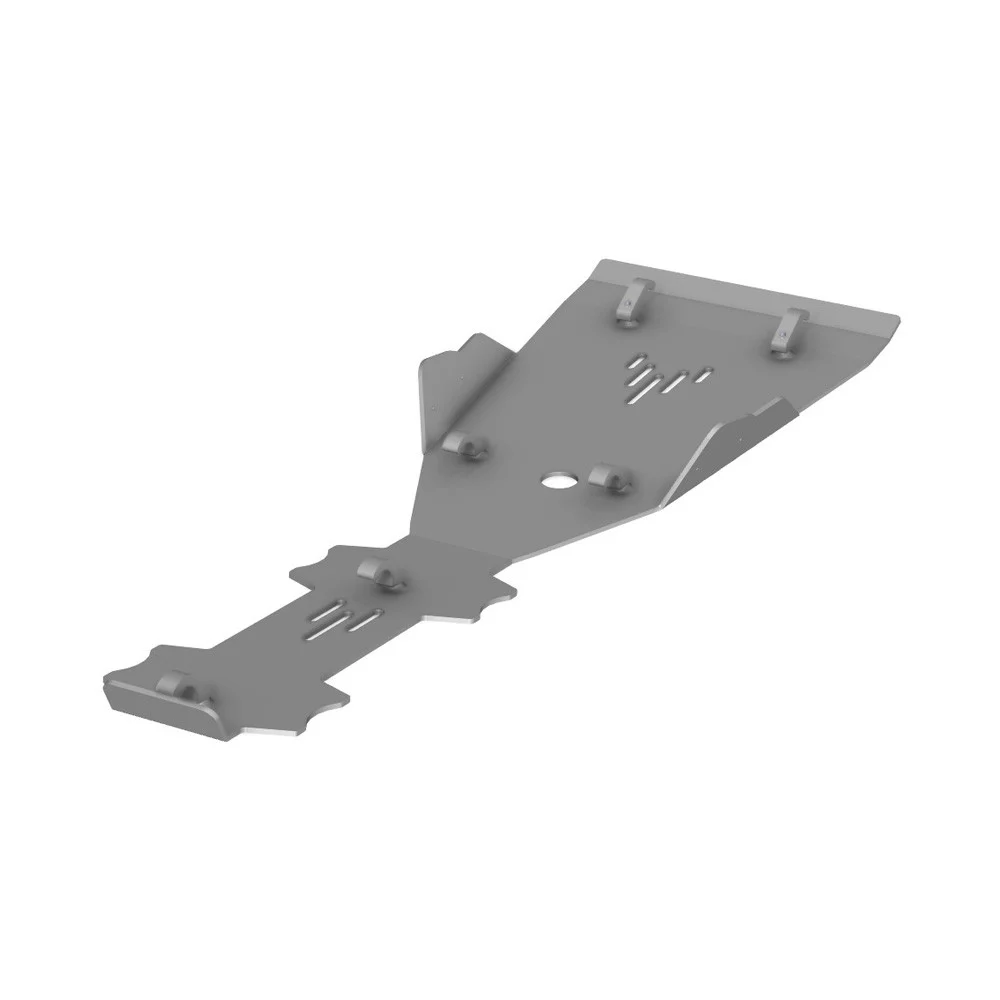 CUBRE CARTER CROSSPRO ALUMINIO YAMAHA YFM660 RAPTOR 01-05 PLATA -