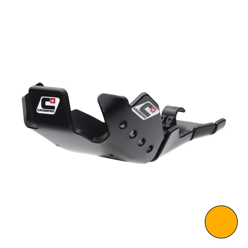 CUBRE CARTER CROSSPRO HARD X8 DTC GASGAS 21-23 / HUSQVARNA 20-23 / KTM 20-23 MOD. 2T NARANJA -