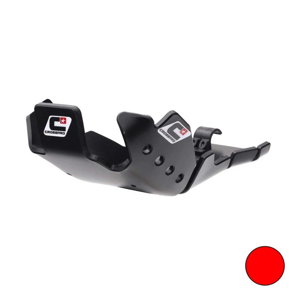 CUBRE CARTER CROSSPRO HARD X8 DTC GASGAS 21-23 / HUSQVARNA 20-23 / KTM 20-23 MOD. 2T ROJO -