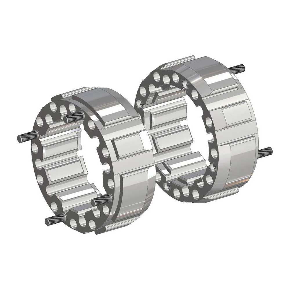 ESPACIADORES RUEDAS DELANTERAS CROSSPRO HARD RACING 65MM ACCESS SP450 / HONDA TRX400 / TRX450 -