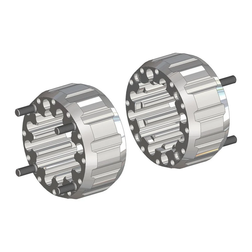 ESPACIADORES RUEDAS TRASERAS CROSSPRO HARD RACING 65MM ACCESS SP450 / HONDA TRX400 / TRX450 -