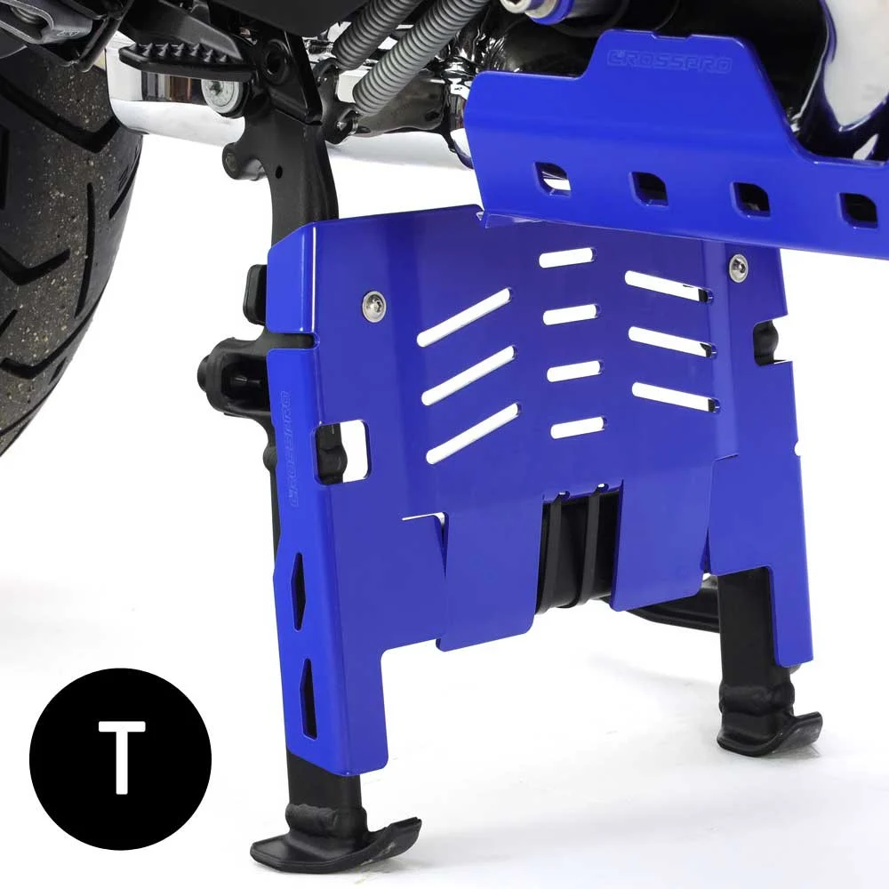 EXTENSION CUBRE CARTER CROSSPRO BMW R1300GS / TRIPLE BLACK / TROPHY 23-24 / ADV 25 NEGRO T -