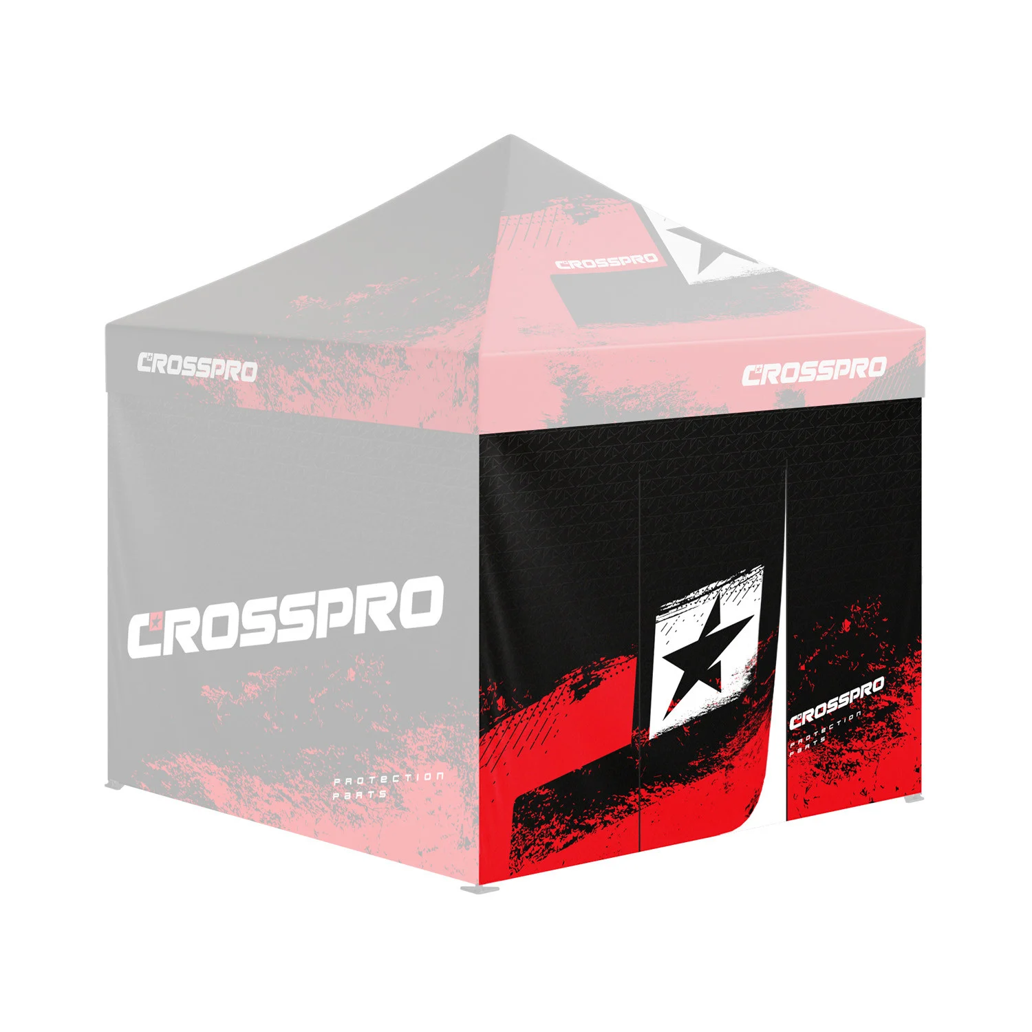 FRONTAL CON PUERTA PARA CARPA CROSSPRO EASY-UP FACTORY -