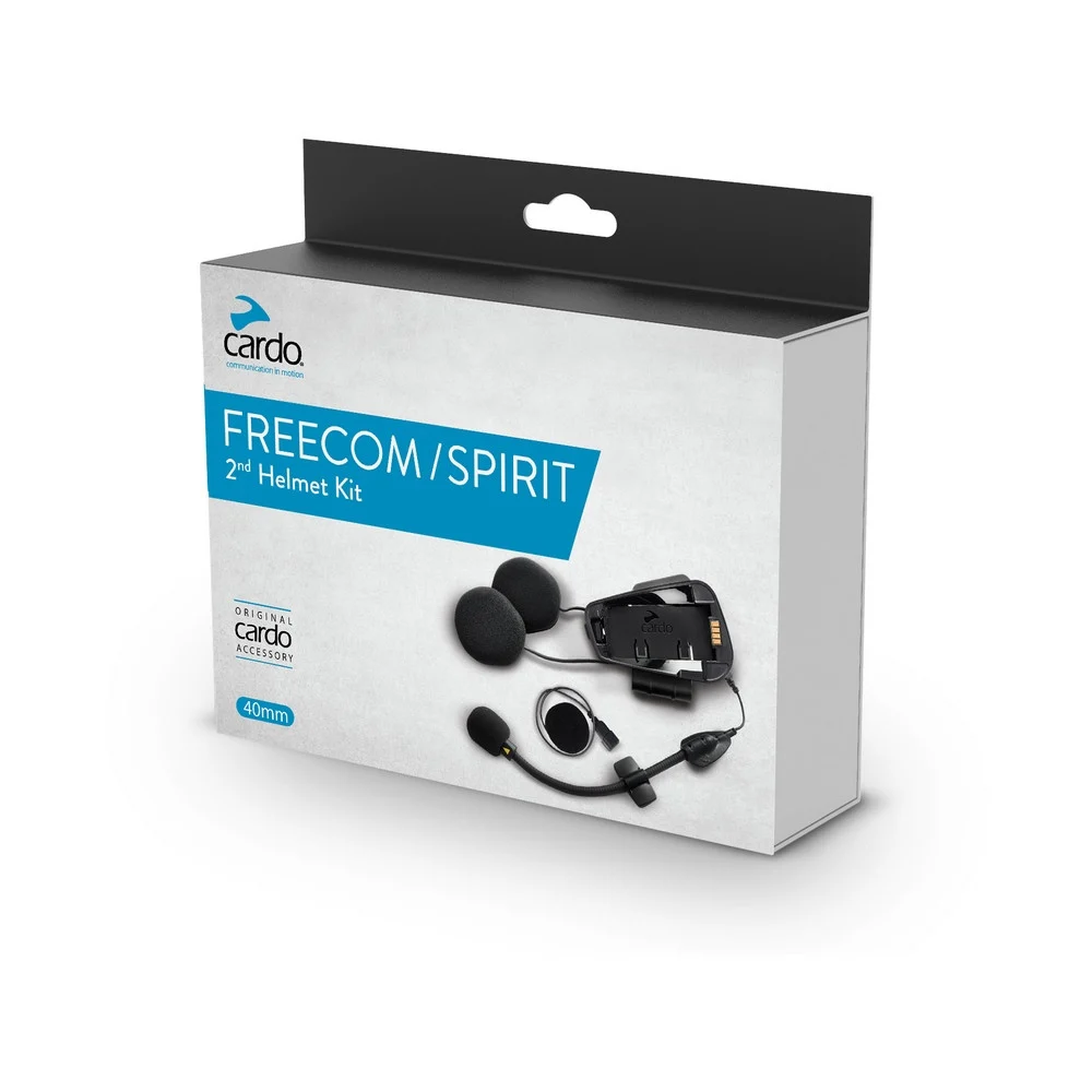 KIT AUDIO CARDO FREECOM / SPIRIT PARA SEGUNDO CASCO -