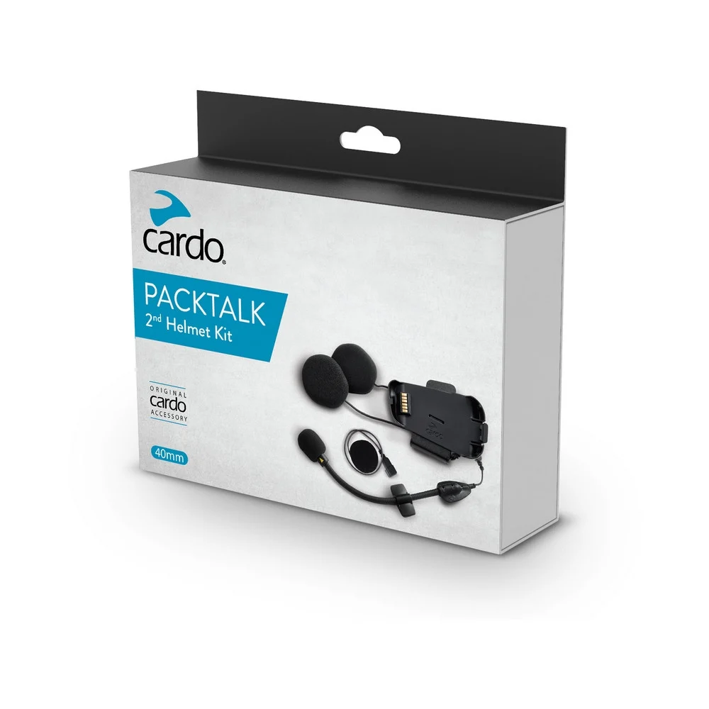KIT AUDIO CARDO PACKTALK SERIES PARA SEGUNDO CASCO -