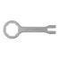 LLAVE PARA HORQUILLA CROSSPRO 50MM OCTAGONAL PLATA - Herramientas y Taller