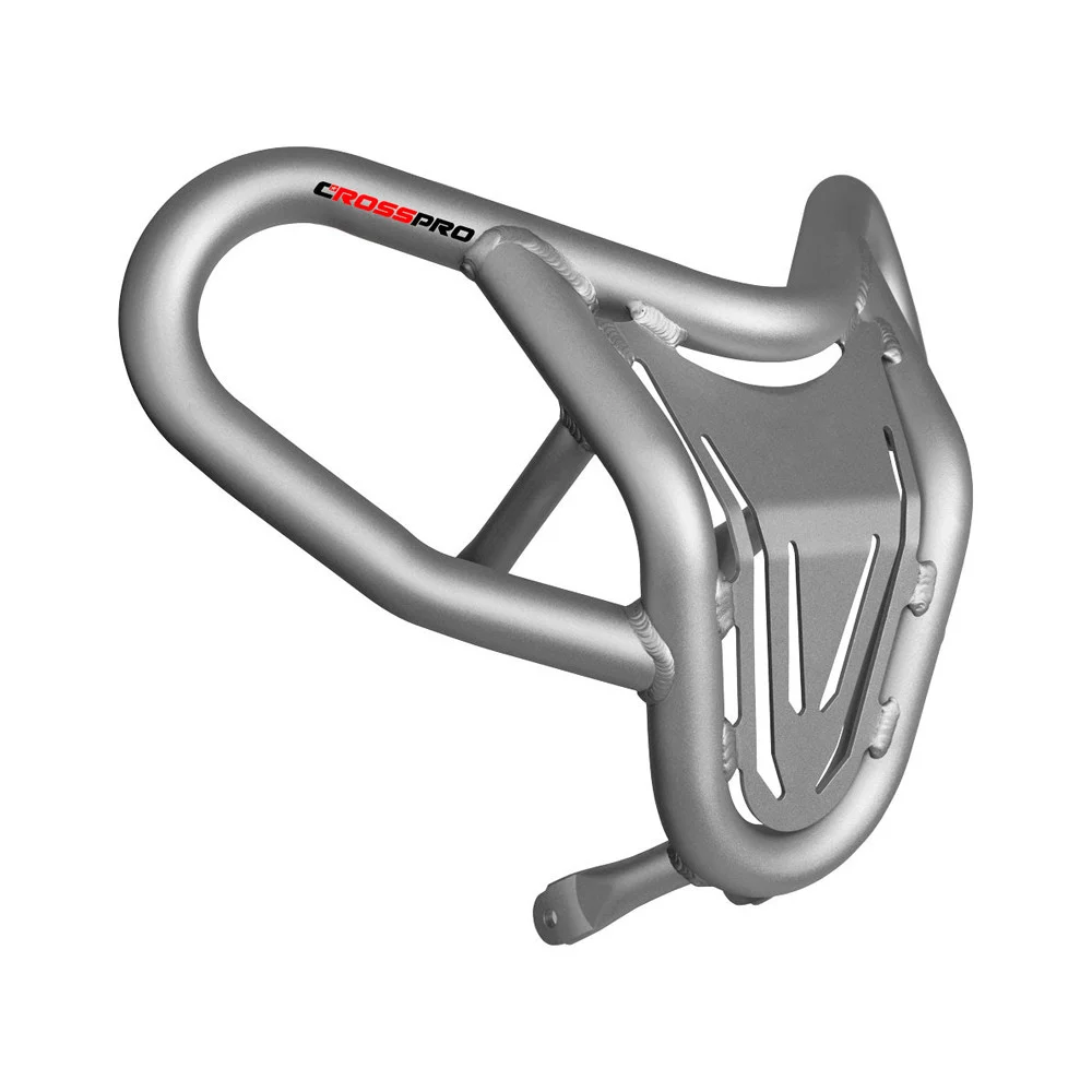 PARAGOLPES DELANTERO CROSSPRO ARCTIC CAT 400 DVX 04-08 / HONDA TRX400 99-14 / TRX450 04-14 GRIS -
