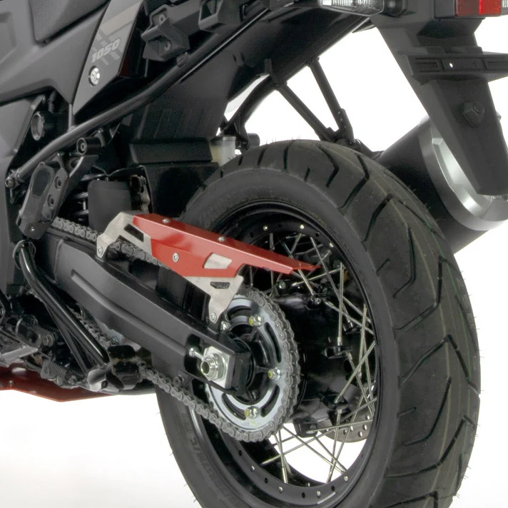 PROTECTOR CADENA CROSSPRO SUZUKI DL1050 V-STROM 20-24 PLATA / NEGRO T -