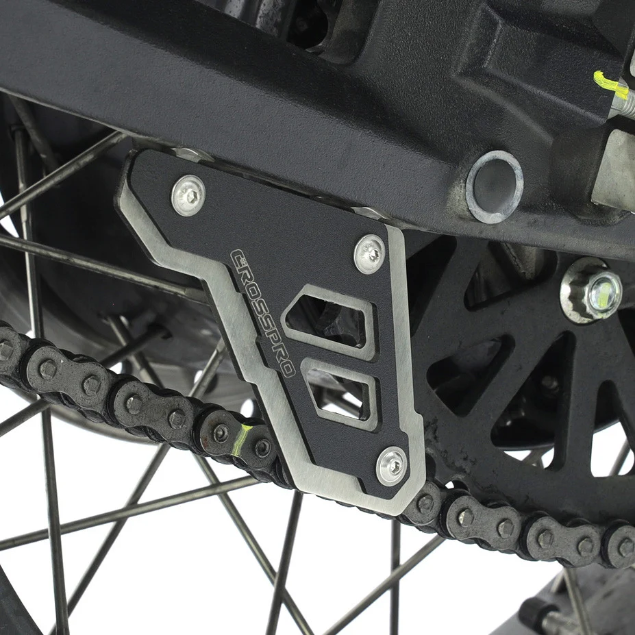 PROTECTOR CADENA INFERIOR CROSSPRO DUCATI DESERTX 22-24 PLATA / NEGRO T -