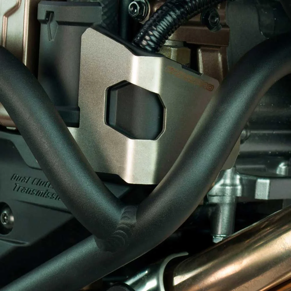 PROTECTOR DCT CROSSPRO HONDA CRF1000 AFRICA TWIN ADV S DC 19 / DCT 16-19 PLATA - Plásticos y Protecciones