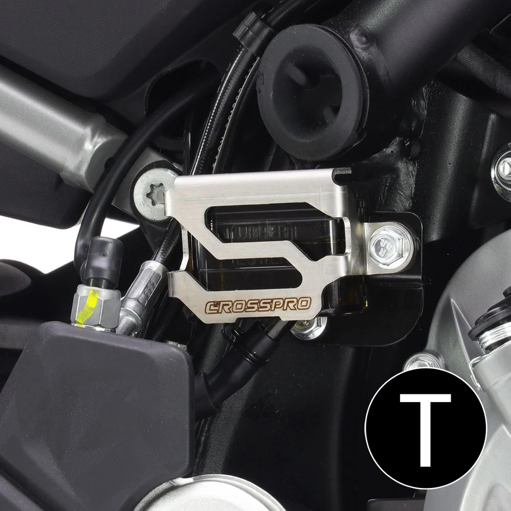 PROTECTOR DEPOSITO LIQUIDO FRENO CROSSPRO CF MOTO MT 450 24 NEGRO T - Plásticos y Protecciones