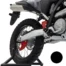 PROTECTOR DISCO FRENO TRASERO CROSSPRO DTC SUZUKI DR-Z 400 25-26 NEGRO - Accesorios