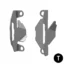 PROTECTOR FRENO PARKING CROSSPRO HONDA AFRICA TWIN CRF1000 16-19 / CRF1100 23-25 NEGRO T - Plásticos y Protecciones
