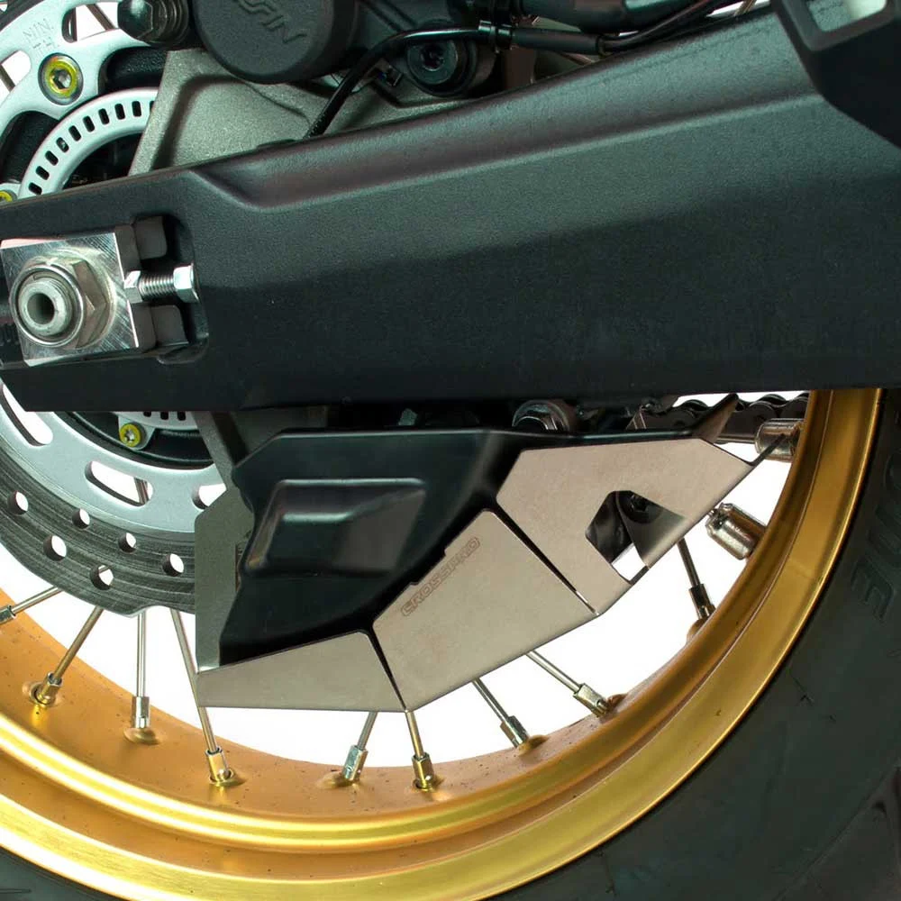 PROTECTOR FRENO PARKING CROSSPRO HONDA AFRICA TWIN CRF1000 DCT 16-19 / CRF1100 DCT 23-25 PLATA -