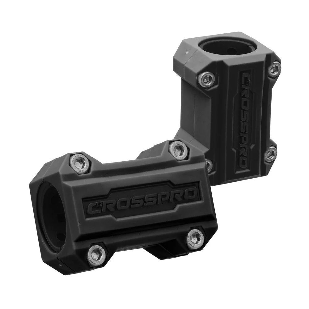 PROTECTOR NYLON BARRA LATERAL CROSSPRO NEGRO / NEGRO - Plásticos y Protecciones