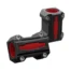 PROTECTOR NYLON BARRA LATERAL CROSSPRO NEGRO / ROJO - Plásticos y Protecciones