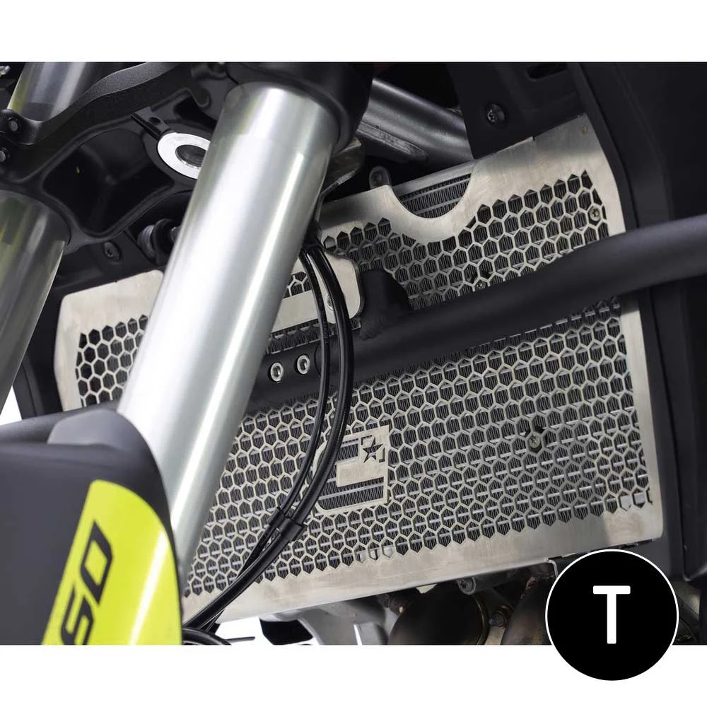 PROTECTOR RADIADOR CROSSPRO APRILIA TUAREG 660 22-25 / RALLY 25 NEGRO T -