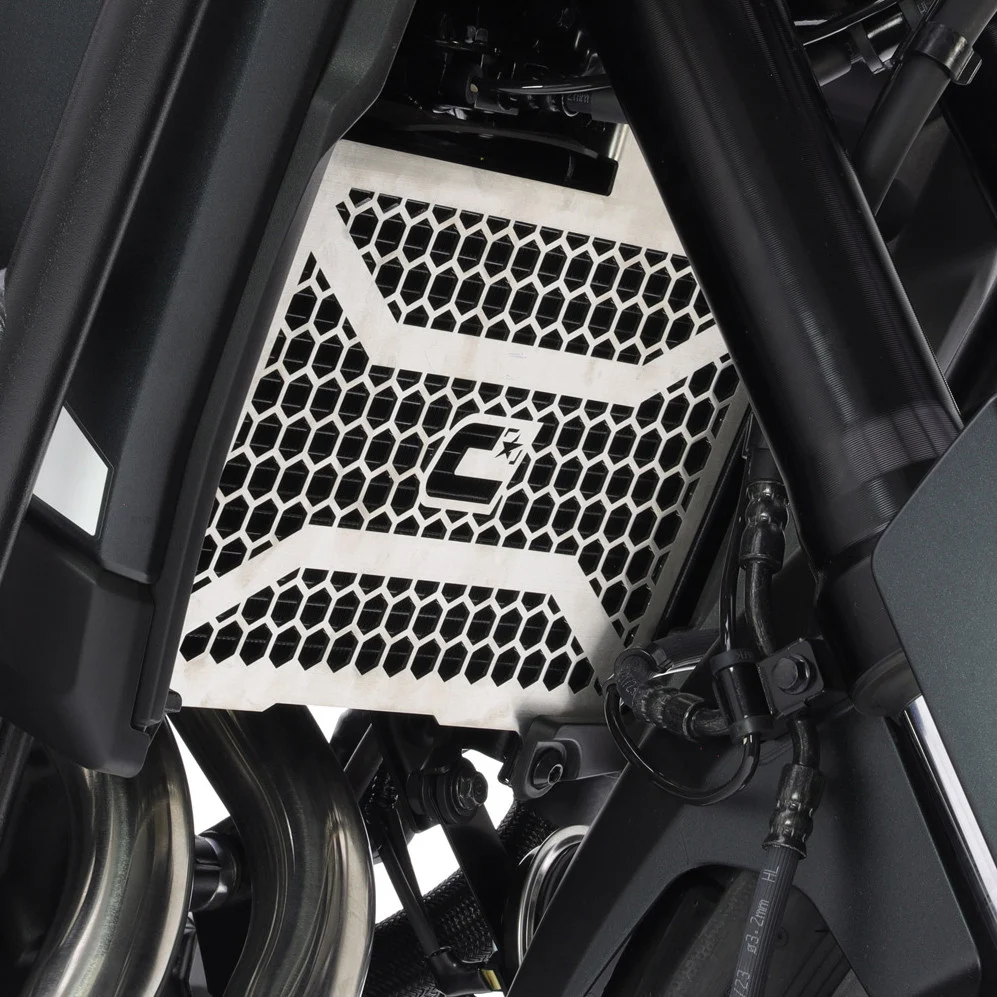 PROTECTOR RADIADOR CROSSPRO HONDA CB500X 19-23 / NX500 24-25 NEGRO T -